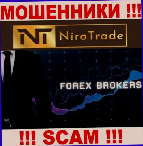 С Niro Trade, которые прокручивают делишки в области Forex, не подзаработаете - это разводняк