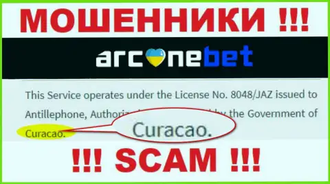 У себя на сайте Umbrella Development B.V. указали, что зарегистрированы они на территории - Curacao