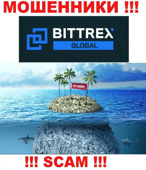 Бермудские острова - вот здесь, в офшоре, базируются internet мошенники Bittrex