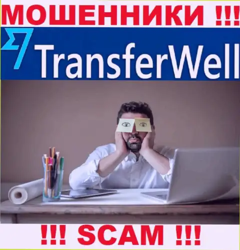 Работа TransferWell Net НЕЛЕГАЛЬНА, ни регулятора, ни лицензии на право осуществления деятельности НЕТ