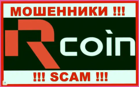 Логотип МОШЕННИКА Р Коин