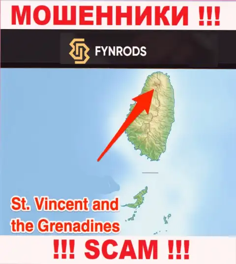 Fynrods - это ЖУЛИКИ, которые зарегистрированы на территории - Saint Vincent and the Grenadines