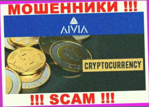 Aivia, работая в сфере - Crypto trading, лишают средств своих доверчивых клиентов